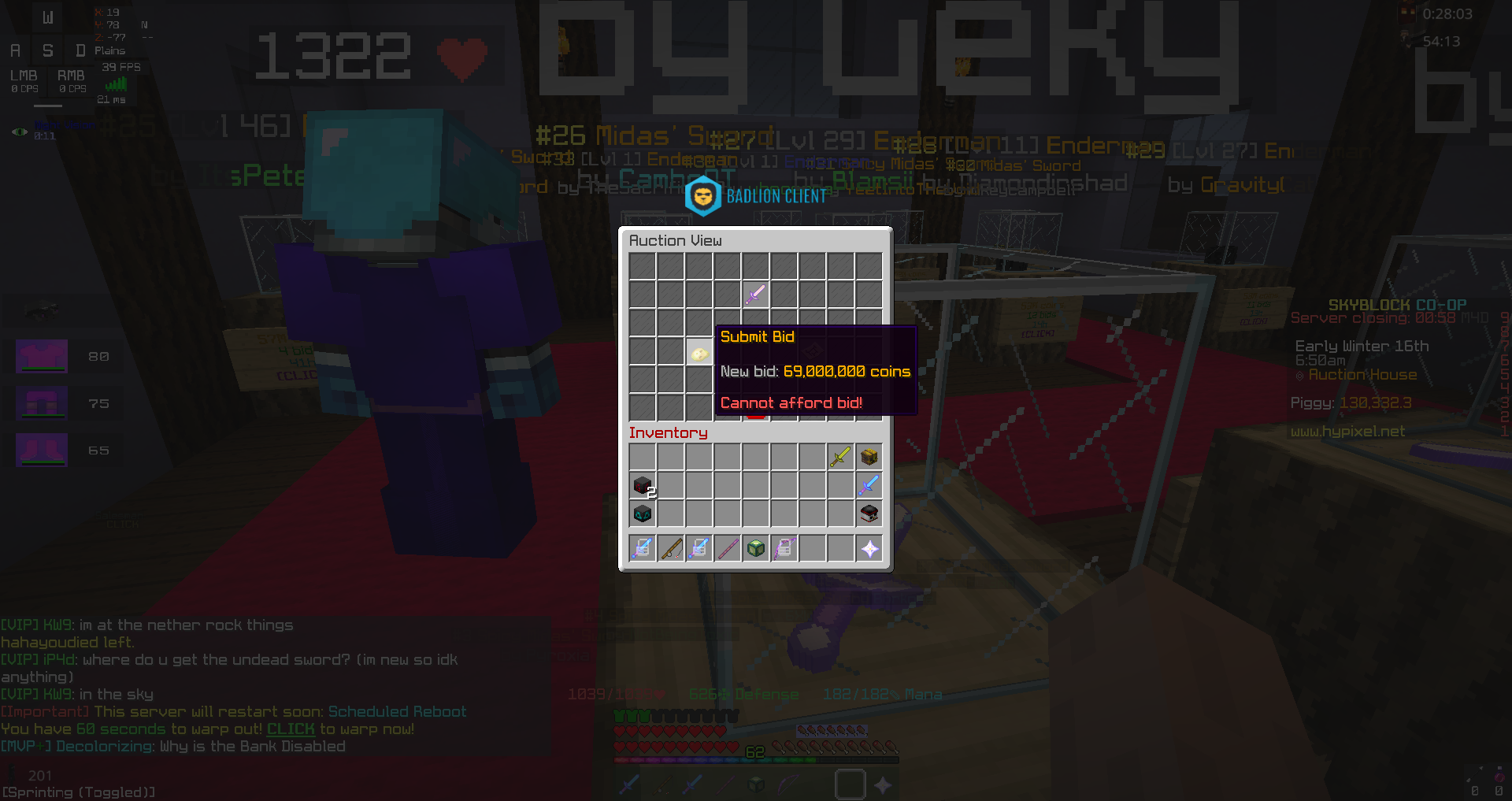 auction house Hypixel Forums