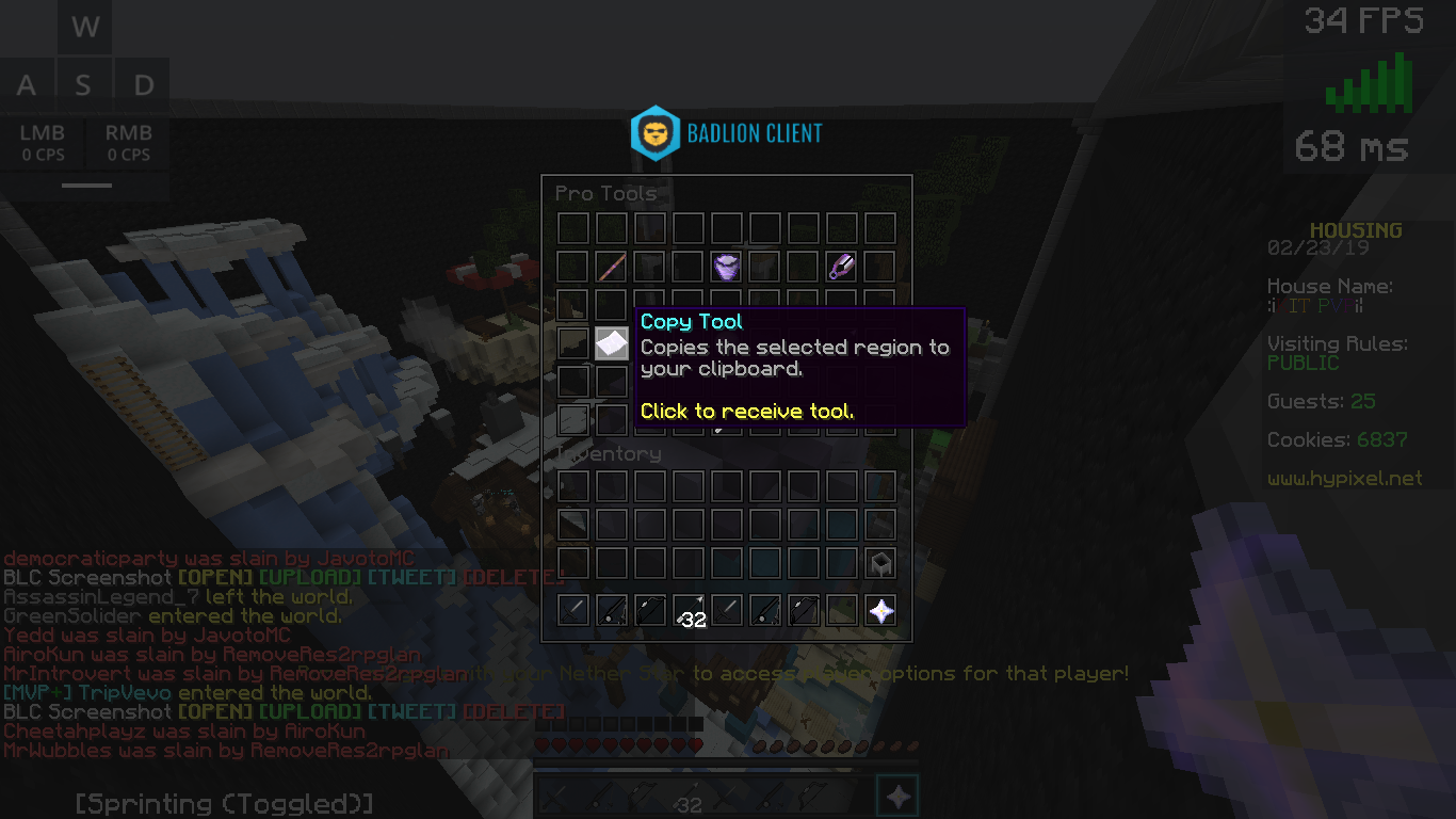 [GUIDE] How to take a backup of you'r housing plot! | Hypixel Forums