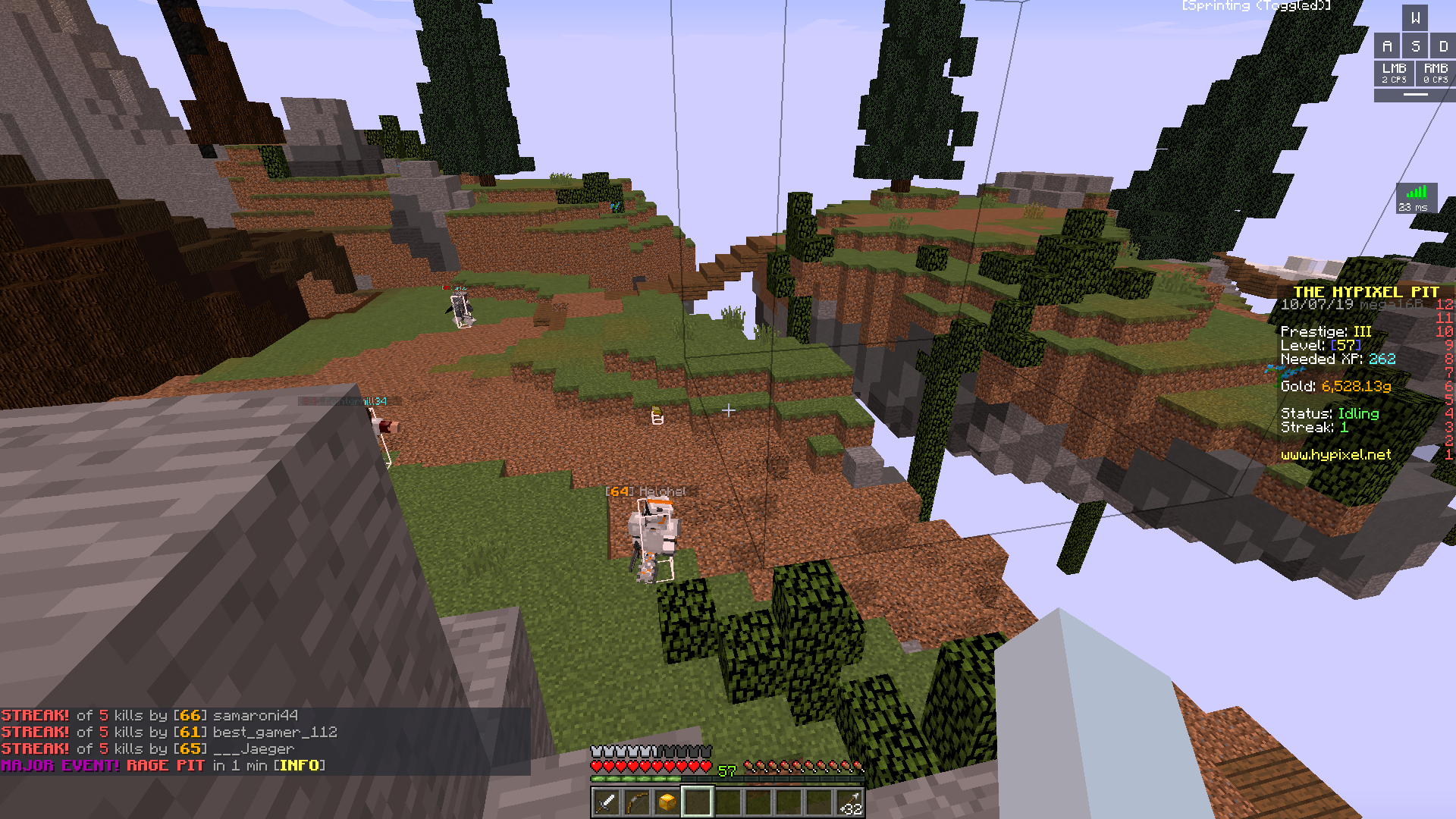 I'M STUCK ON TOP OF THE TREE LMAO | Hypixel Forums