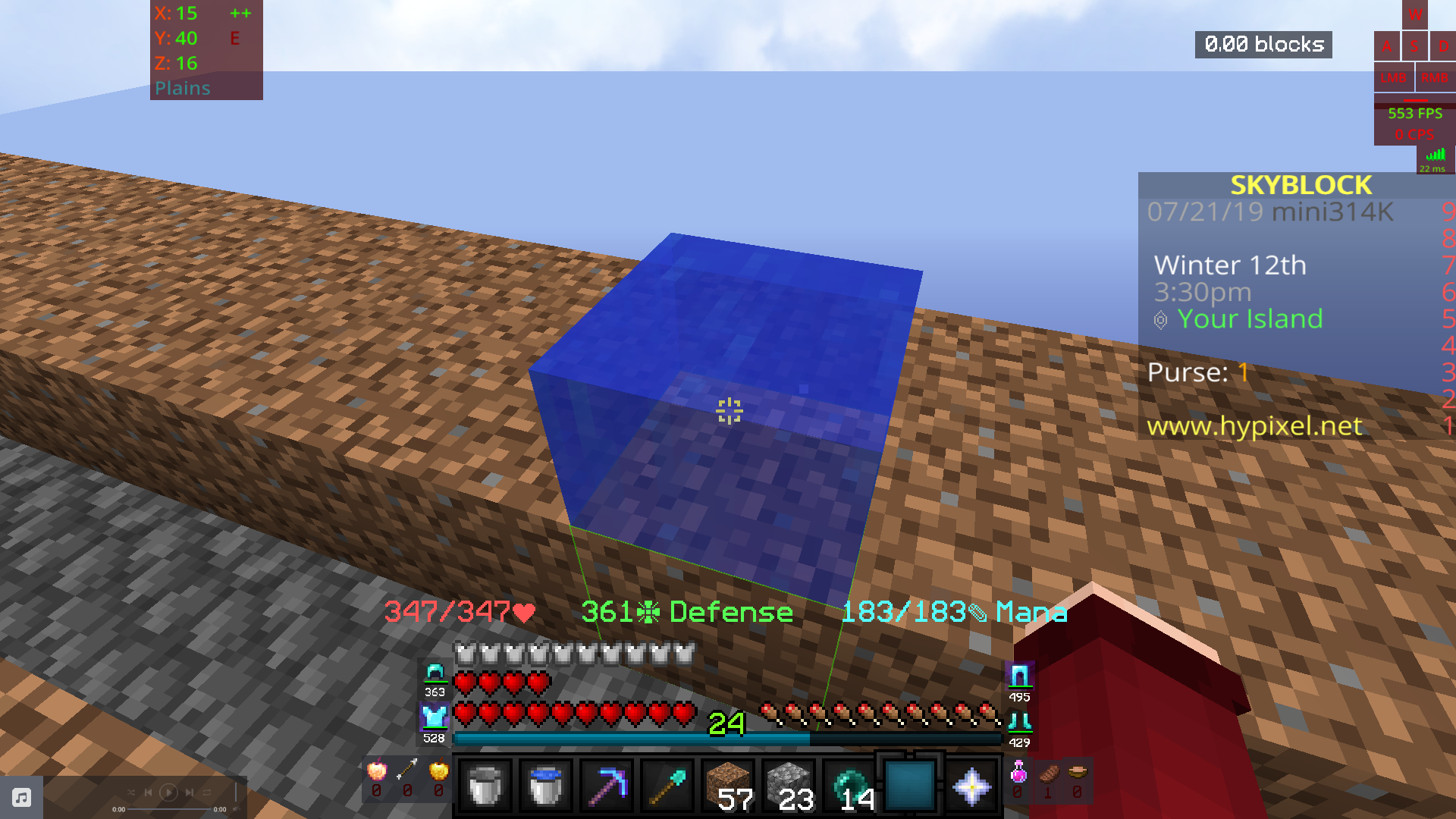 Skyblock Water Glitches Hypixel Forums