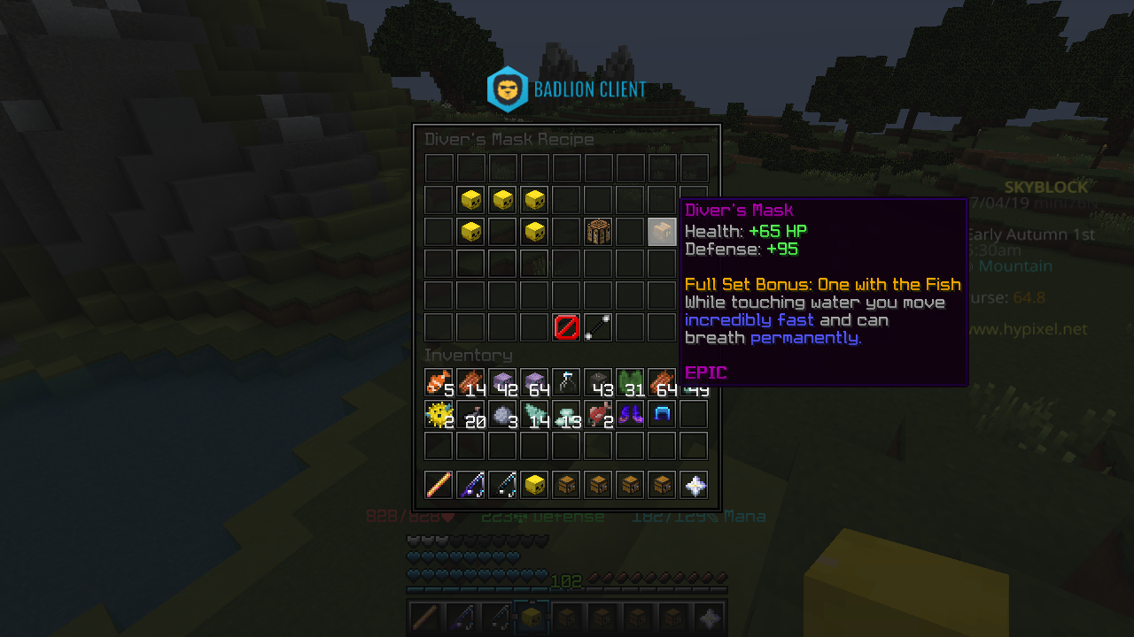 New Diver armor (and new boss: Emperor of the sea) | Hypixel Forums