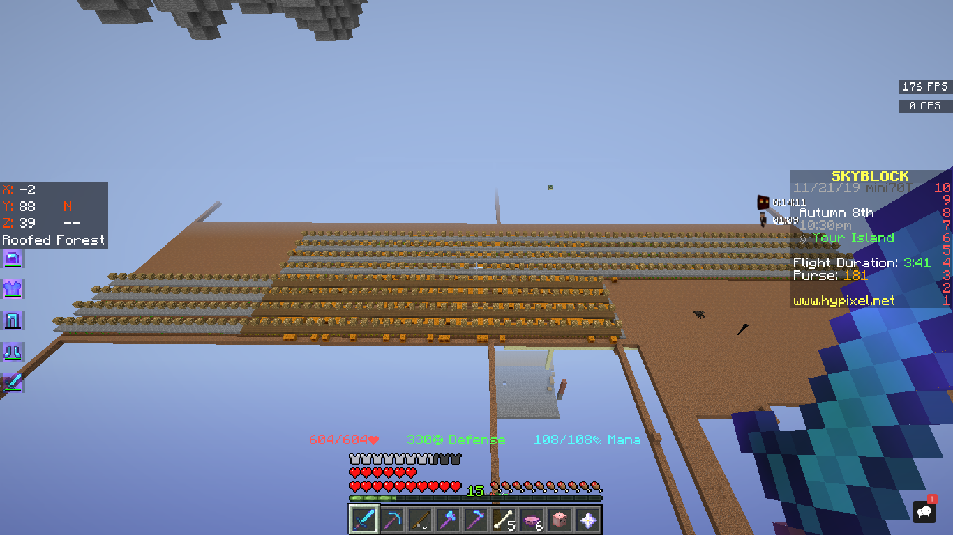 My Big plans for a pumpkin farm | Hypixel - Minecraft Server and Maps