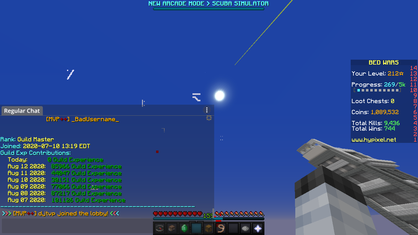 Effusion [F SE] ⚡ Level 200 ⚡Top 6 BedWars Wins | Page 103 | Hypixel Forums
