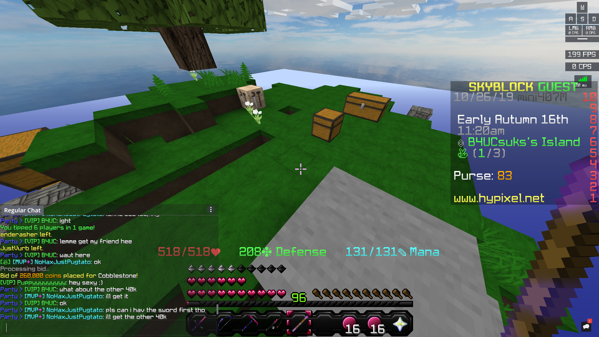 got scammed of 260k | Hypixel Forums