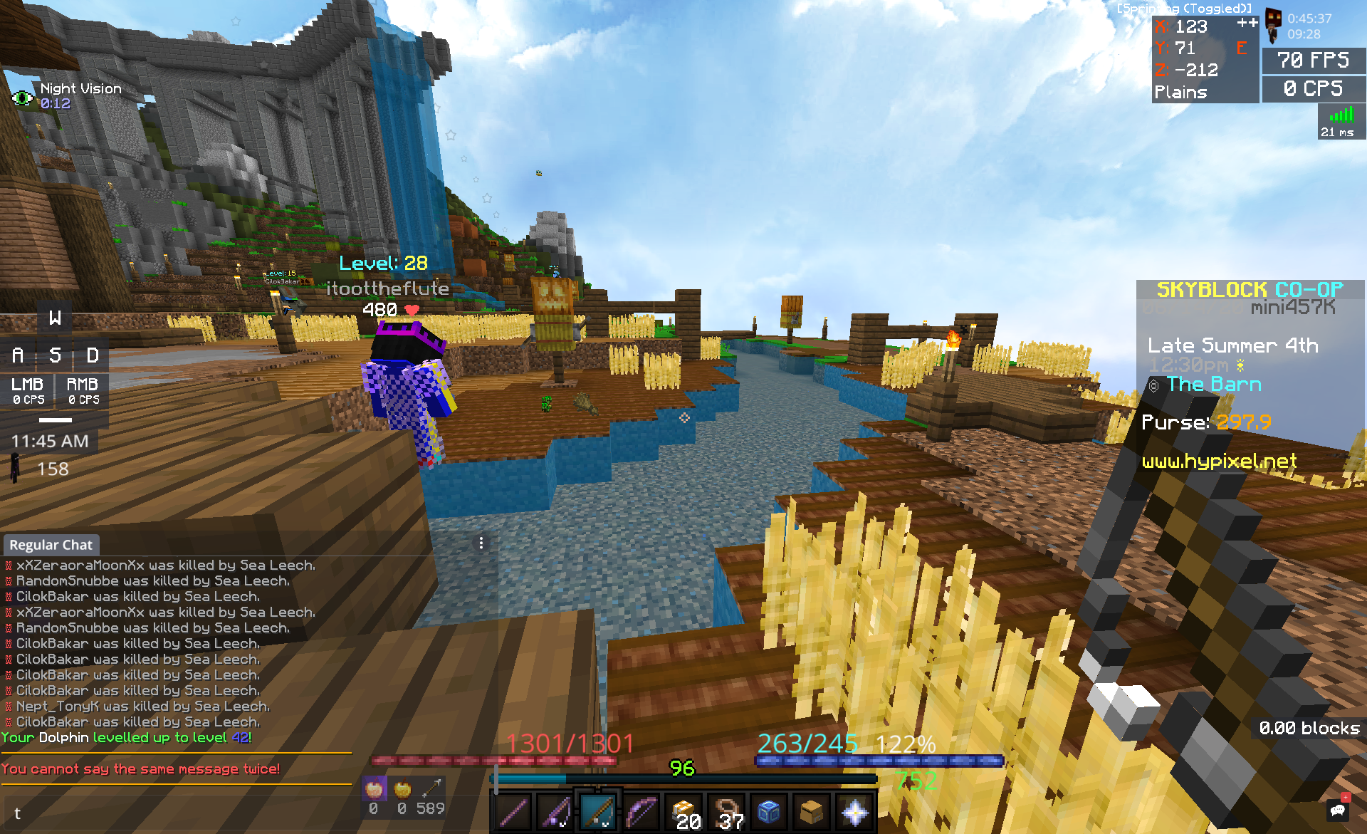 The Barn is a safe and happy place. | Hypixel Forums